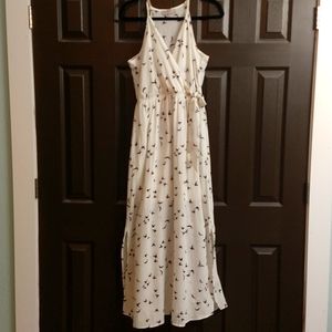Dream of Me cream color bird print dress